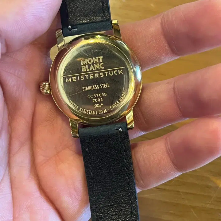 [BUNJANG] Montblanc Meisterstuck Automatic Black Combo Watch / 몽블랑 마이스터스튁 오토매틱 흑콤