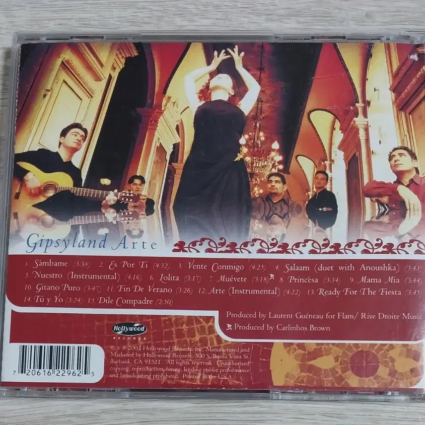 [BUNJANG] Gipsyland Arte US 1st Press CD / [중고A급 택포] Gipsyland - Arte 미국 초판 CD 집시랜드