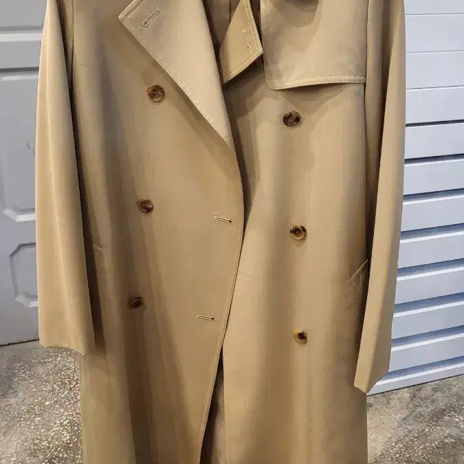 [BUNJANG] System Beige Trench Coat / System 시스템 베이지 트렌치 코트 55