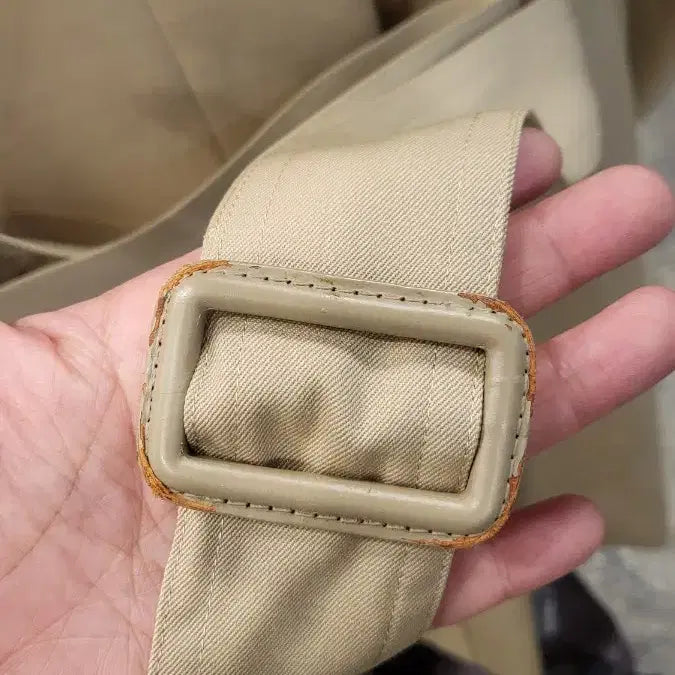 [BUNJANG] System Beige Trench Coat / System 시스템 베이지 트렌치 코트 55