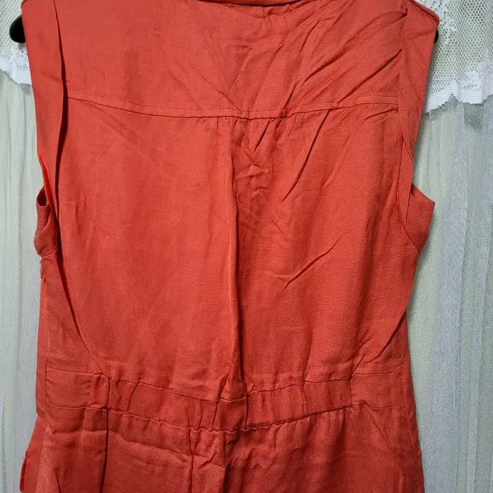 [BUNJANG] ANA CAPRI Orange Sleeveless Dress / [새상품]ANA CAPRI 오렌지색 민소매 원피스
