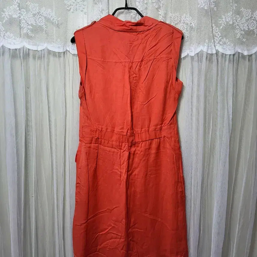 [BUNJANG] ANA CAPRI Orange Sleeveless Dress / [새상품]ANA CAPRI 오렌지색 민소매 원피스