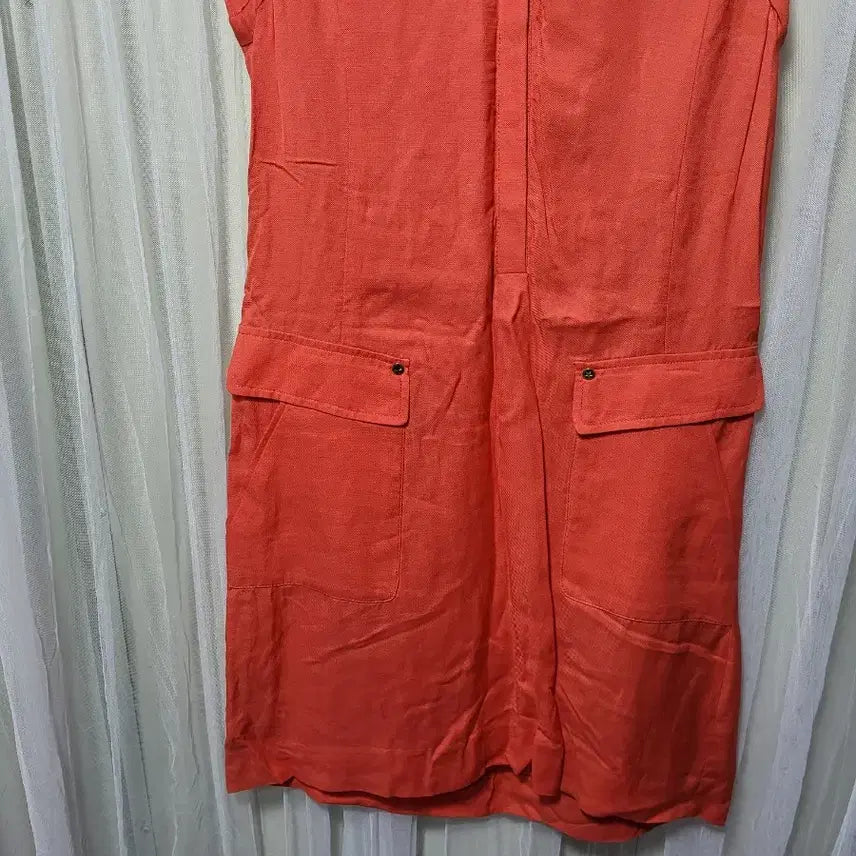[BUNJANG] ANA CAPRI Orange Sleeveless Dress / [새상품]ANA CAPRI 오렌지색 민소매 원피스
