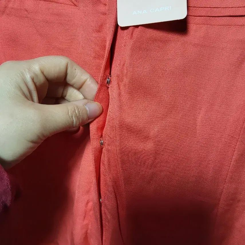 [BUNJANG] ANA CAPRI Orange Sleeveless Dress / [새상품]ANA CAPRI 오렌지색 민소매 원피스