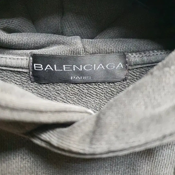 [BUNJANG] Balenciaga Pigment Back Logo Hoodie / 발렌시아가 피그먼트 백로고 후드