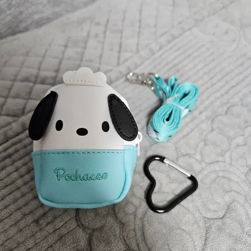 [BUNJANG] Sanrio Pochacco Earphone Necklace Keyring Pouch Bag Backpack Coin Purse / 산리오 포차코 이어폰 목걸이 키링 파우치 가방 백팩 동전지갑