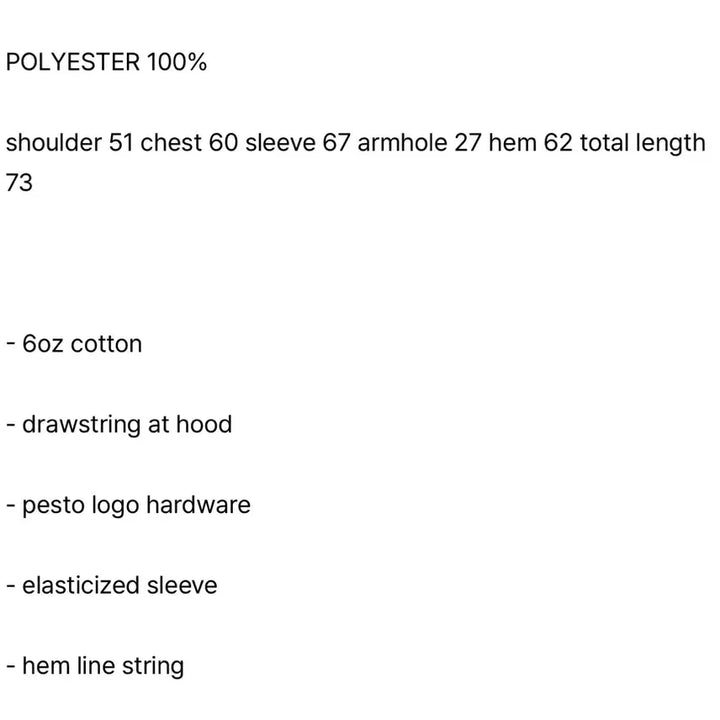 [BUNJANG] Pesto Mountain Anorak Jumper / Pesto 페스토 마운틴 아노락 점퍼 포그