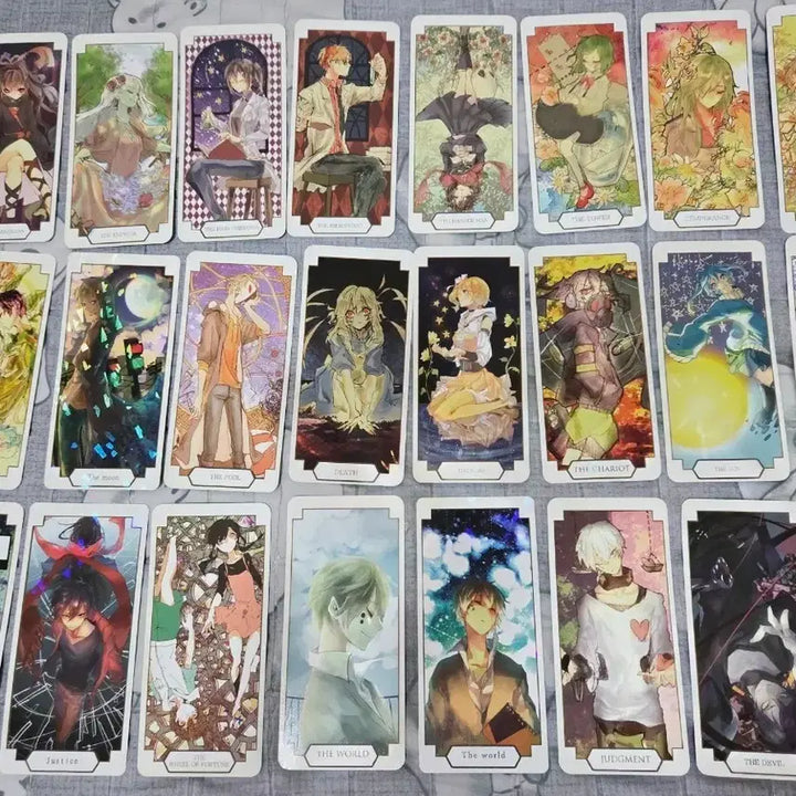 [BUNJANG] Kagerou Project Tarot Card Set / 카게프로 카게로우프로젝트 타로카드 카드텍 비공굿