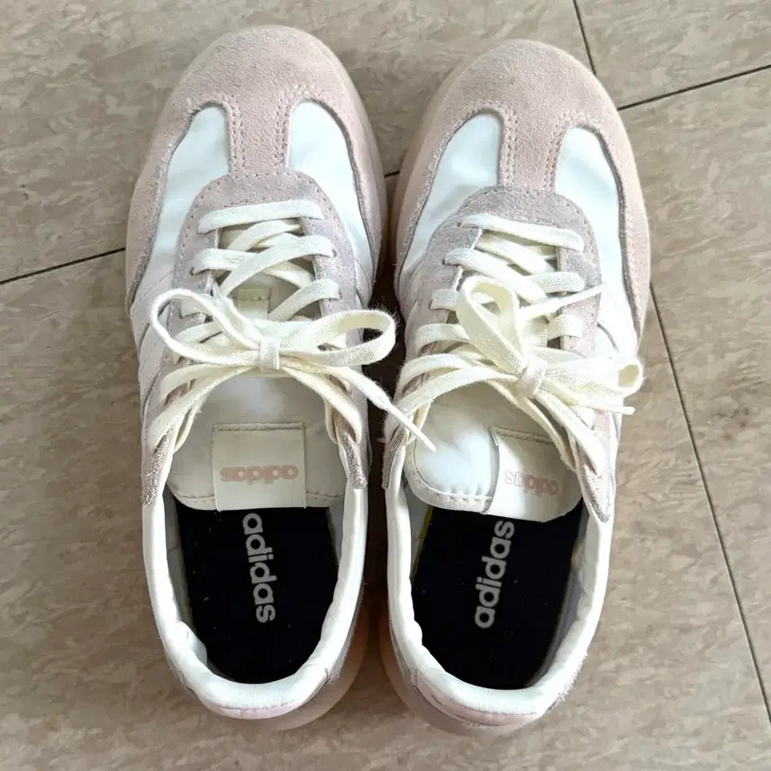 [BUNJANG] Adidas VAREDA DECODE Pink Sneakers / 225,230mm 여성 아디다스 바레다 디코드 핑크분홍 스니커즈 운동화