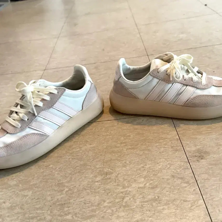[BUNJANG] Adidas VAREDA DECODE Pink Sneakers / 225,230mm 여성 아디다스 바레다 디코드 핑크분홍 스니커즈 운동화