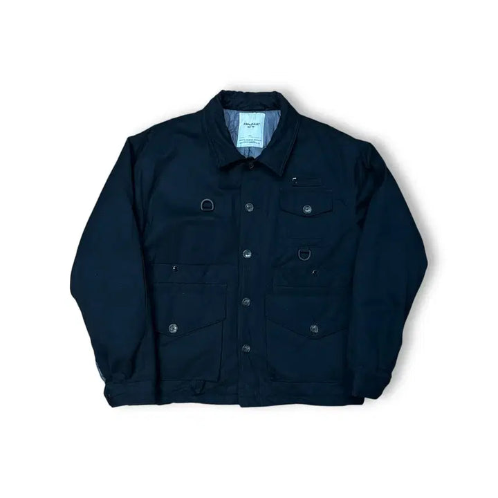 [BUNJANG] Espionage Work Jacket Black / 에스피오나지 워크 자켓 블랙