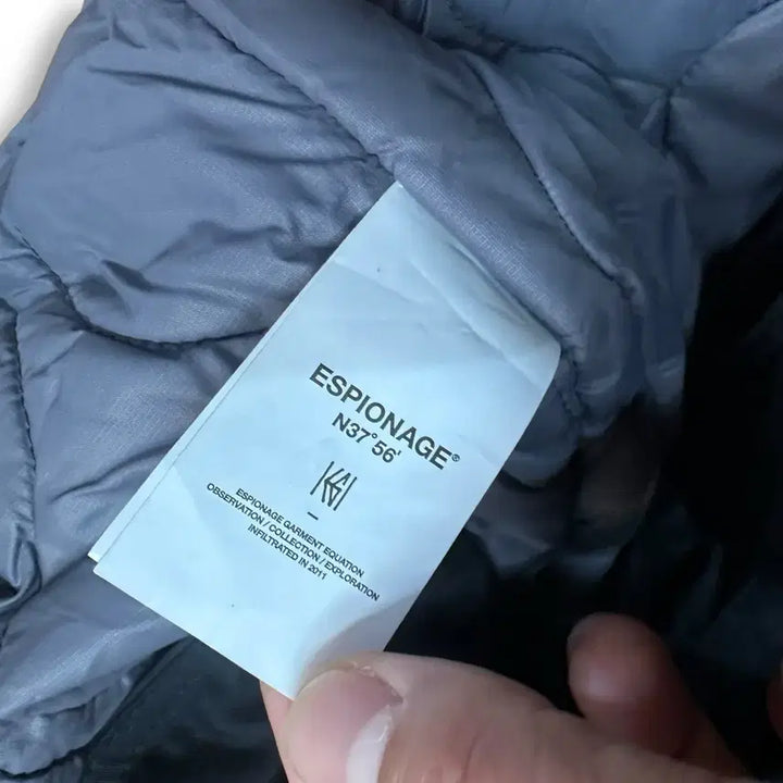 [BUNJANG] Espionage Work Jacket Black / 에스피오나지 워크 자켓 블랙