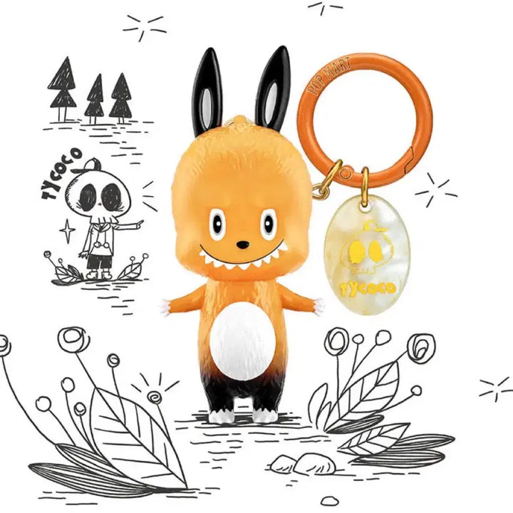 [BUNJANG] Popmart Labubu 10th Anniversary Keyring / 팝마트 라부부 10주년 키링 티코코