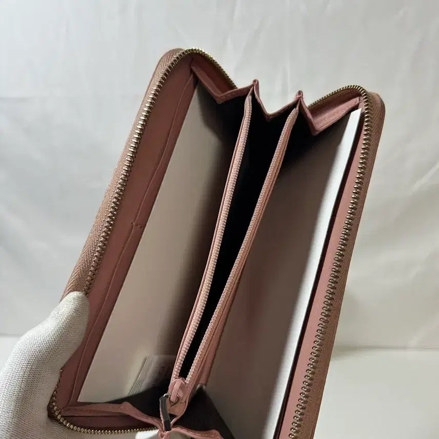 [BUNJANG] Gucci Microguccissima Zip Long Wallet / 구찌 마이크로시마 지퍼 장지갑 (OS)