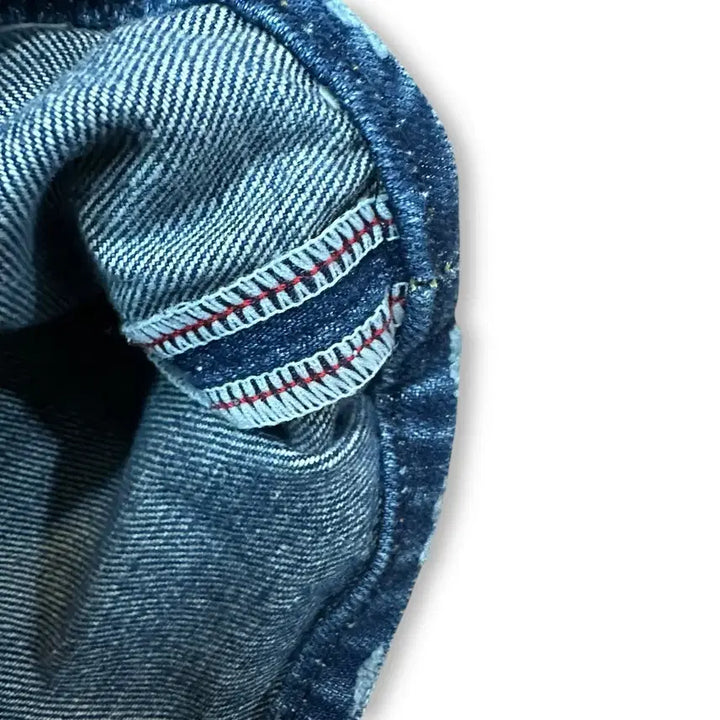 [BUNJANG] Levi's 519 Distressed Selvedge Denim Pants / 리바이스 519 디스트로이드 셀비지 데님 팬츠