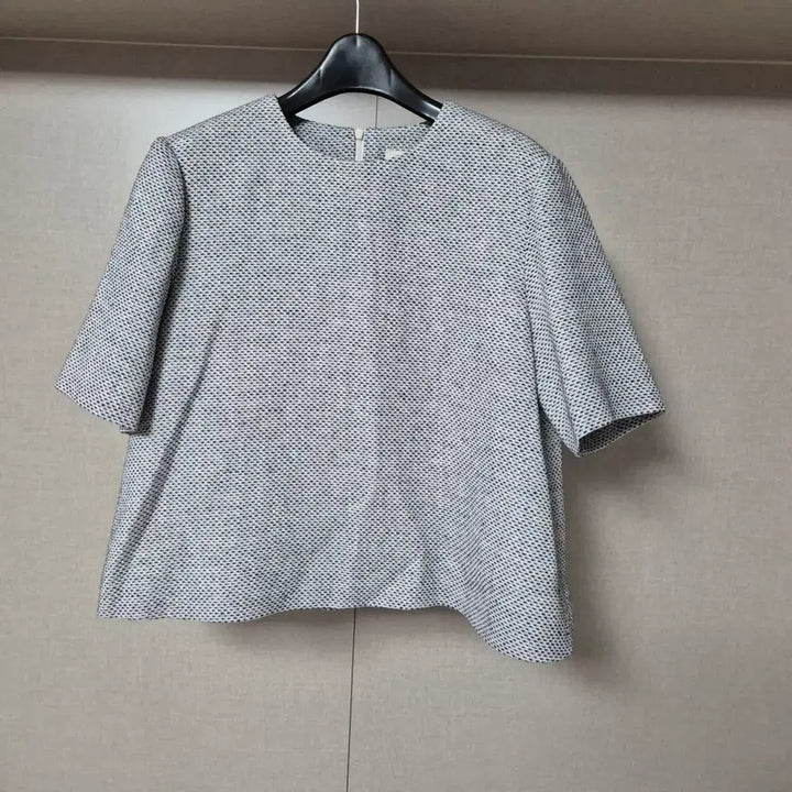 [BUNJANG] Montoto Tweed Short Sleeve Top Jacket / S)몽또또 트위드 상의 반팔 탑 트위드자켓