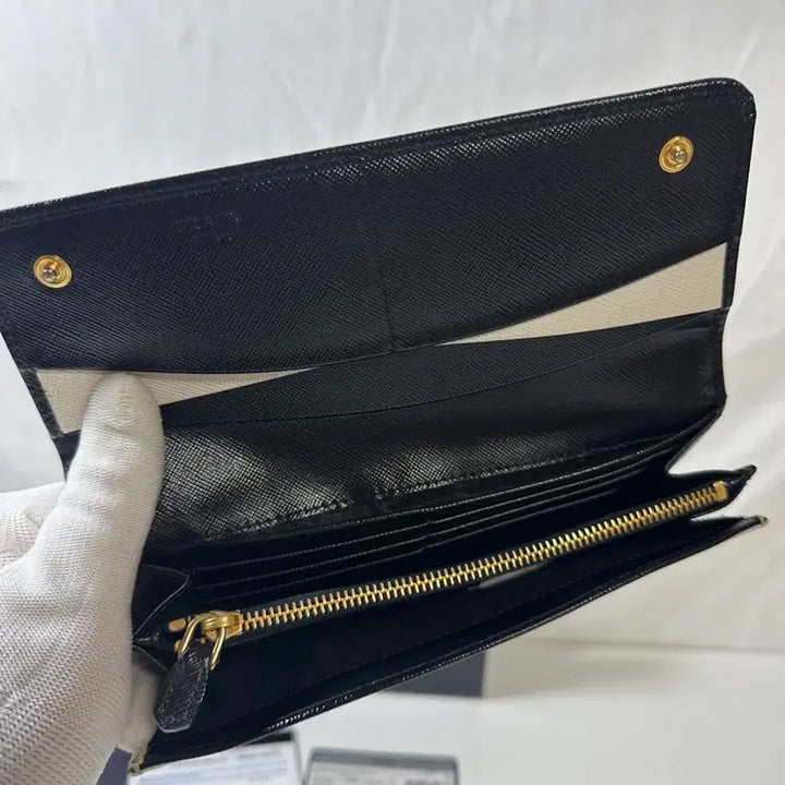 [BUNJANG] Prada Vitello Multi Long Wallet / 프라다 비텔로 멀티 장지갑 (OS)