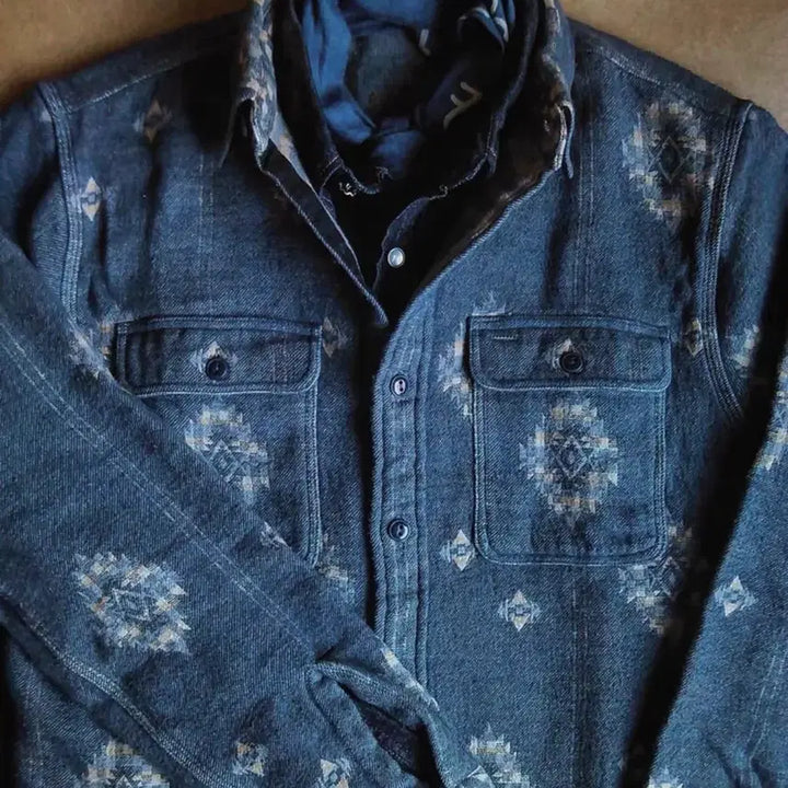 [BUNJANG] RRL Western Shirt L / RRL 더블알엘 웨스턴셔츠 L