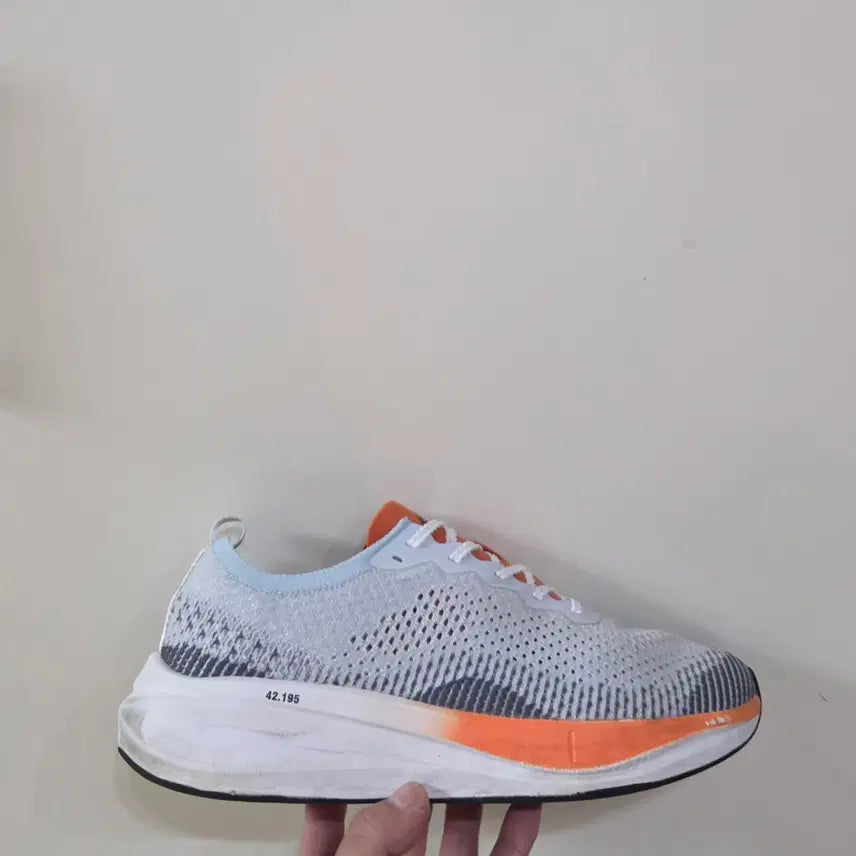 [BUNJANG] LeCAF LeFuture Carbon Gray White Running Shoes / [270] 르까프 르퓨처 카본 그레이화이트 카본플레이트ㅡ최저가
