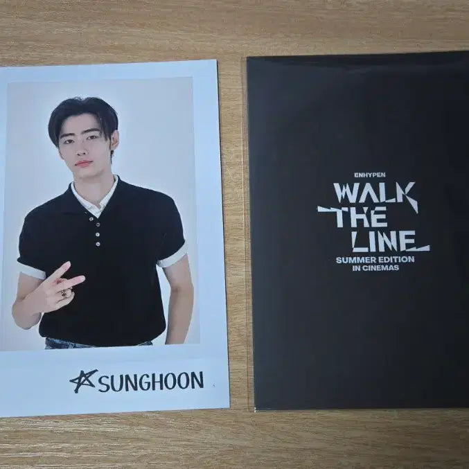 [BUNJANG] ENHYPEN Sunghoon Cinema Polaroid CGV POB / 엔하이픈 시네마 영화 성훈 웤더라 폴라 cgv 폴라로이드엽서 특전