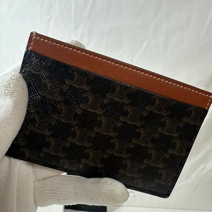 [BUNJANG] Celine Triomphe Card Wallet / 셀린느 트리오페 카드지갑 (OS)