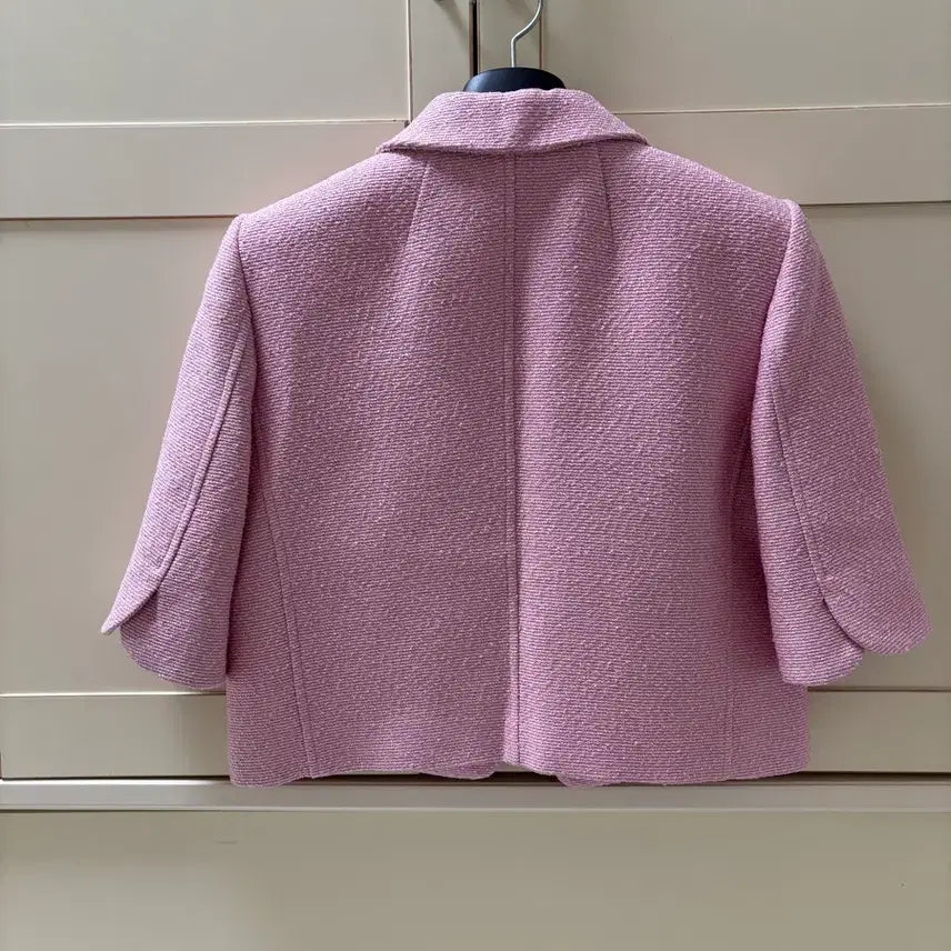 [BUNJANG] Mine Wool Blend Crop Jacket / 마인 울 블렌드 크롭 자켓