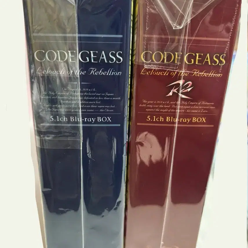 [BUNJANG] Code Geass 5.1ch Blu-ray Box Set / (일괄) 코드기어스 5.1ch 블루레이 박스 세트 코드기아스