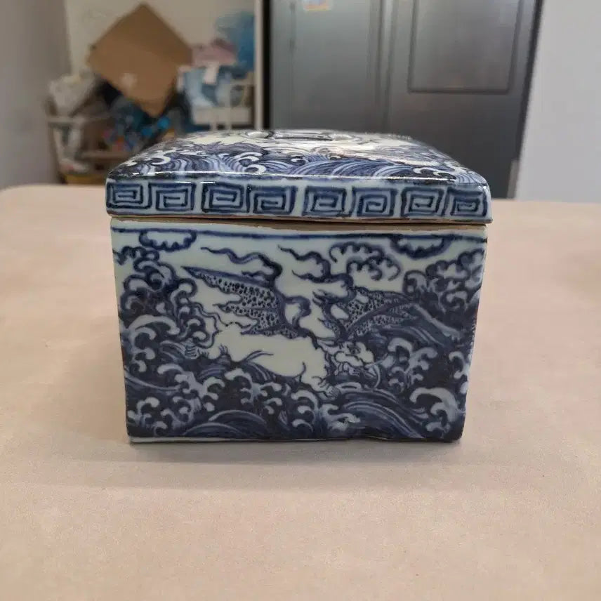 [BUNJANG] Chinese Celadon Porcelain Box / 중국도자기 합