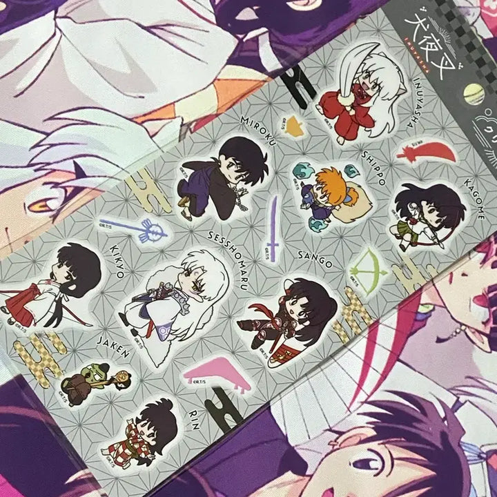 [BUNJANG] InuYasha Sticker / 이누야샤 스티커