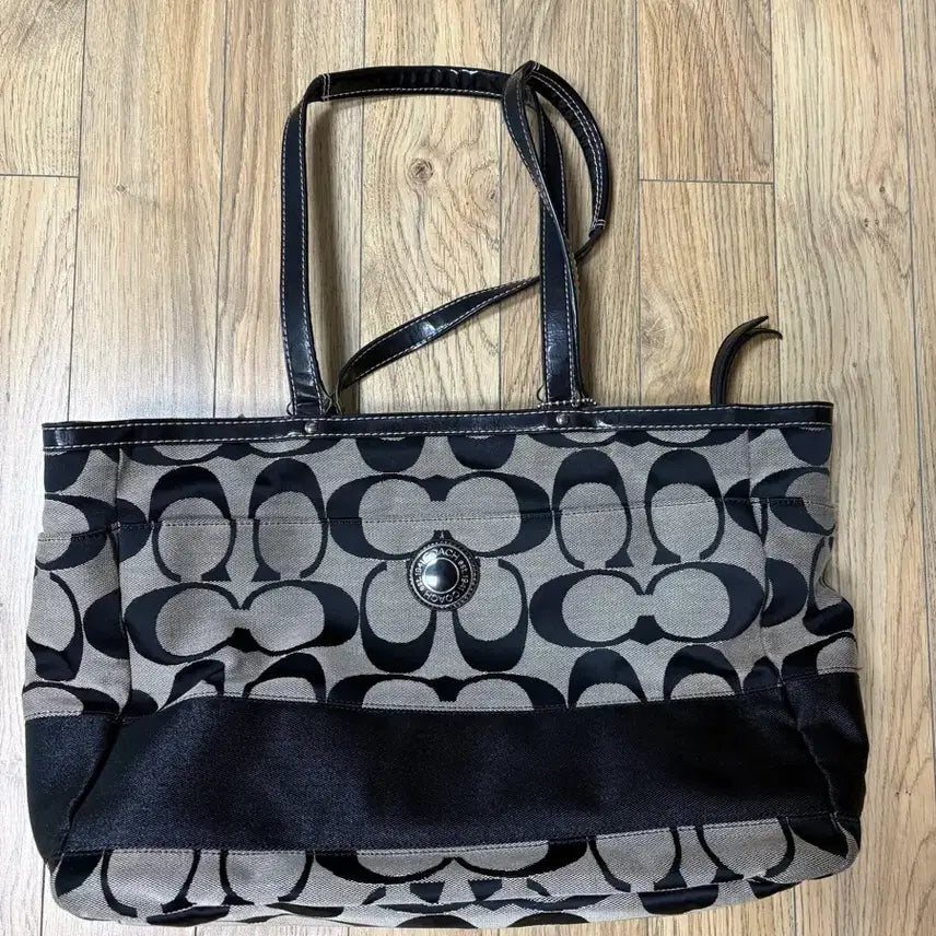 [BUNJANG] Coach Black Tote Bag / 코치 coach 블랙 토트백