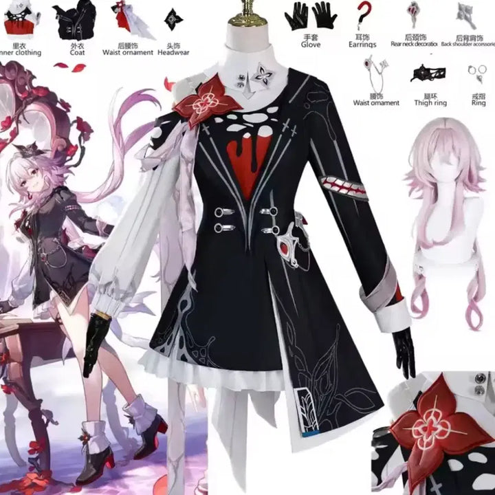 [BUNJANG] Cosplay Costume & Wig / 급처) 에버나이트 코스프레 의상 + 가발