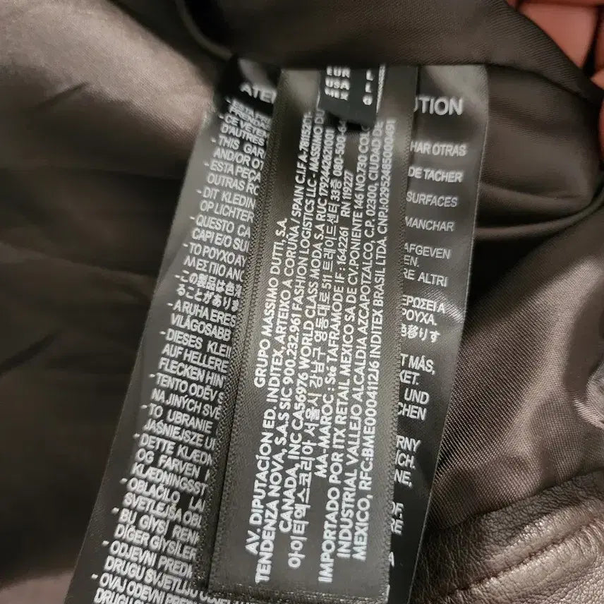 [BUNJANG] Massimo Dutti Nappa Leather Zipper Jacket L / 마시모두띠 나파레더 지퍼 자켓 L