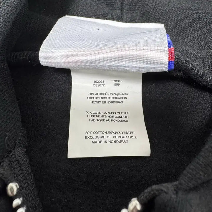 [SOLD OUT] 챔피온 프린스턴 후드집업 블랙 S