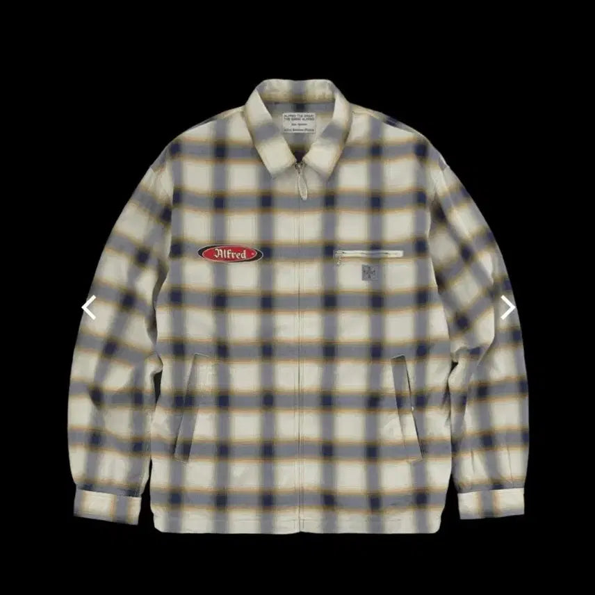 [BUNJANG] Alfred Mustard Check Jacket (M) / 알프레드 자켓 (M)