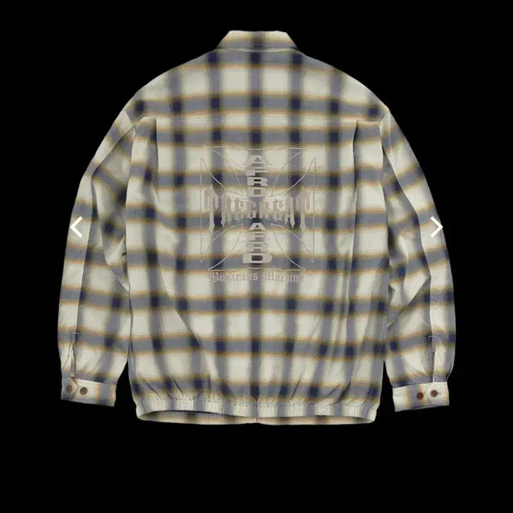 [BUNJANG] Alfred Mustard Check Jacket (M) / 알프레드 자켓 (M)