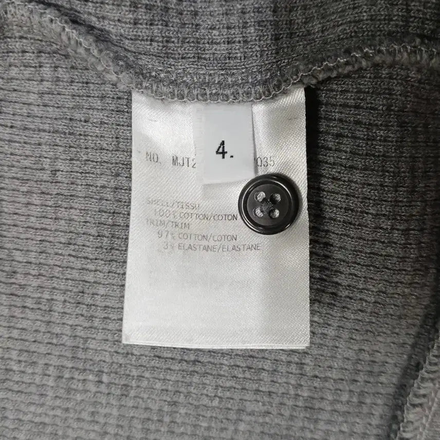 [BUNJANG] Thom Browne Gray Diagonal Knit Sweater / [신형 새상품급 남성용] 톰브라운 회색 사선 니트 4 사이즈