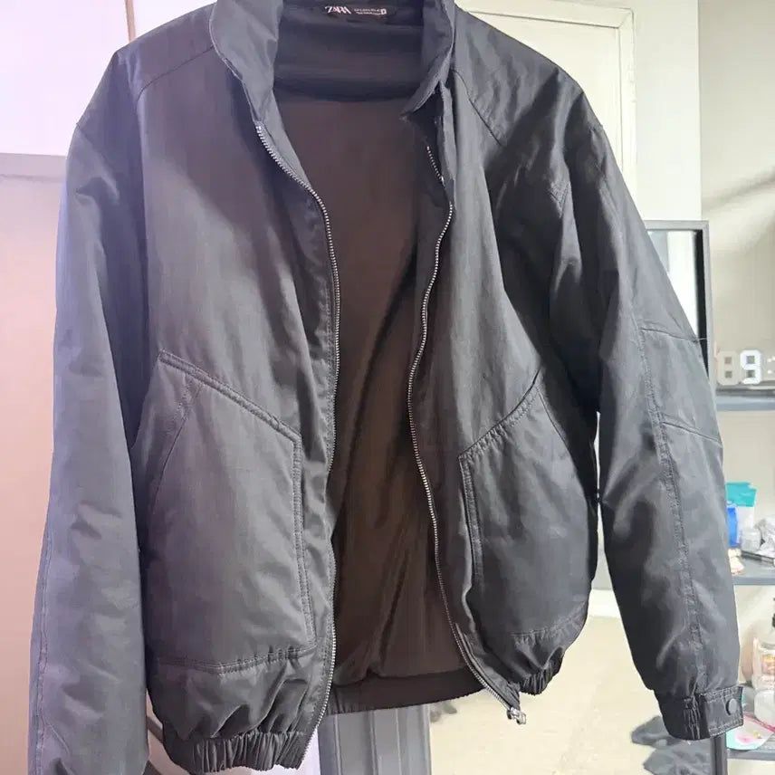 [BUNJANG] ZARA Padded Boat Jumper L / 자라ZARA 패딩보트 점퍼 L 8281/326