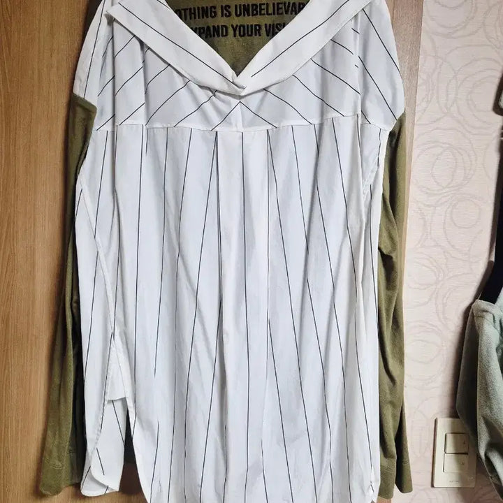 [BUNJANG] Juun.J Layered Shirt Sweatshirt / 준지 셔츠 맨투맨