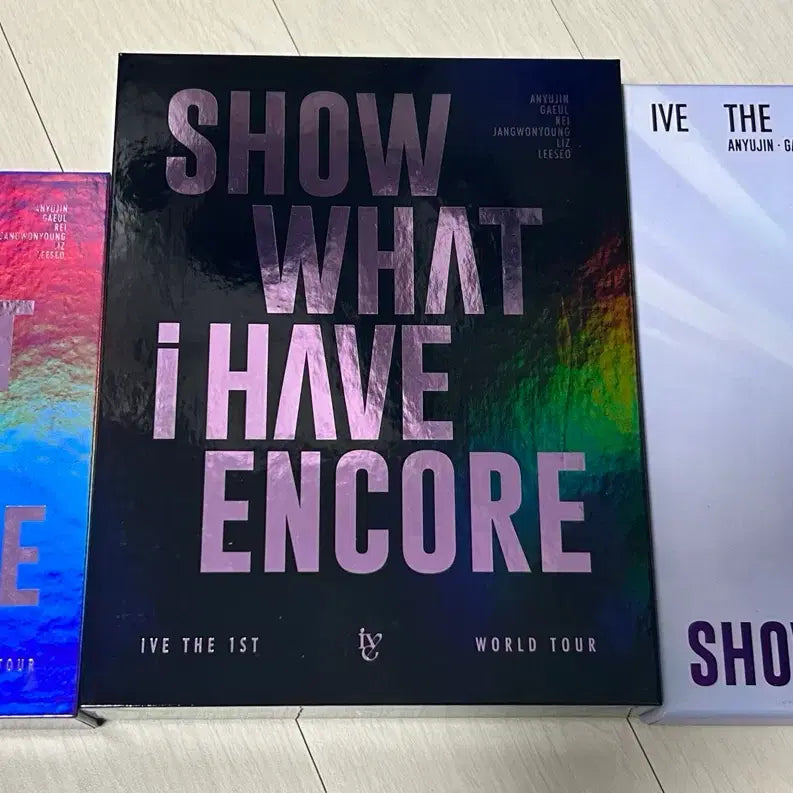 [BUNJANG] IVE World Tour DVD Bundle Set / 아이브 쇼왓아이해브 월드투어 DVD 3개 일괄