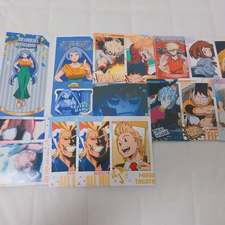 [BUNJANG] My Hero Academia Snap-maido Card Wafer Bakugo Dabi Bundle Set / 히로아카 나히아 스냅마이드 카드 웨하스 바쿠고 다비