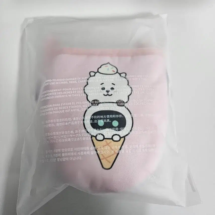 [BUNJANG] BT21 RJ WOOOTTA Pink Oven Mitts / BTS 알제이 우떠 핑크 주방 내열 장갑
