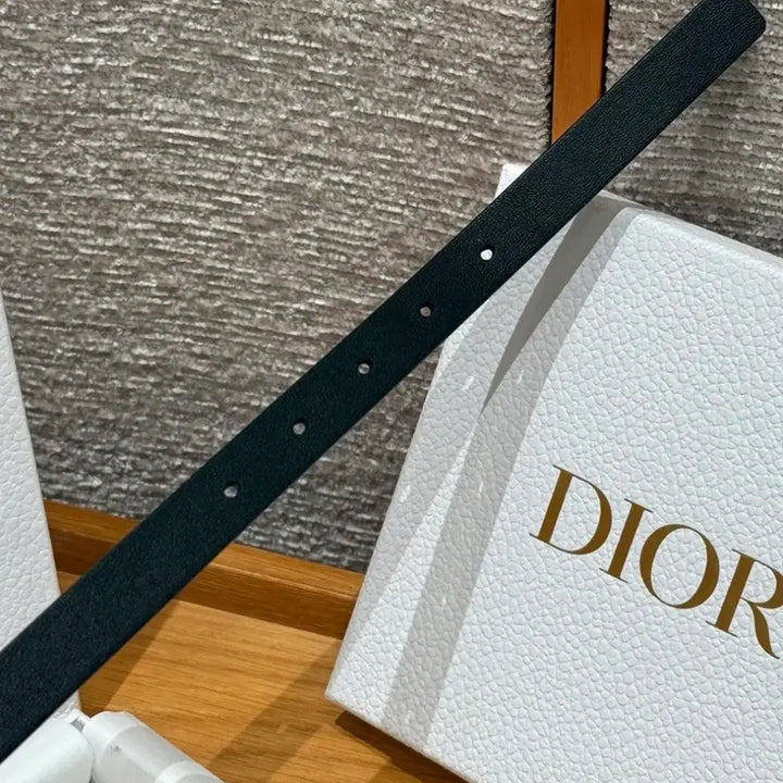 [BUNJANG] Dior CD Buckle Belt / 디올 블랙 CD 버클 벨트
