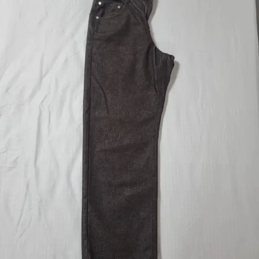 [BUNJANG] Dekete Brown Mid-rise Wide Denim Jeans / [26] 데케트 브라운 미드라이즈 와이드 데님