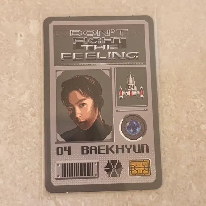 [SOLD OUT] 백현 엑소 dont fight the feeling DFTF 포카