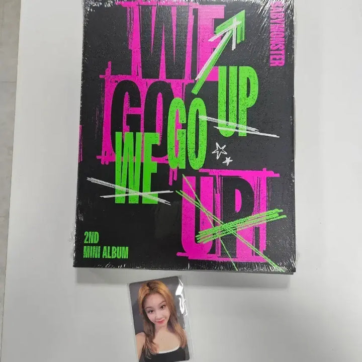 [BUNJANG] BABYMONSTER We Go Up 2nd Album + Photocard / 베이비몬스터 We Go Up 2집 앨범