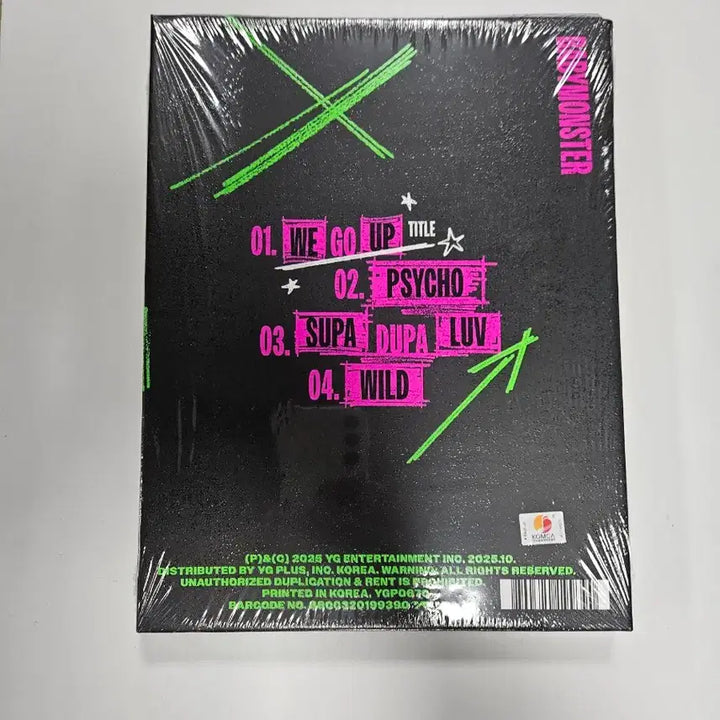 [BUNJANG] BABYMONSTER We Go Up 2nd Album + Photocard / 베이비몬스터 We Go Up 2집 앨범