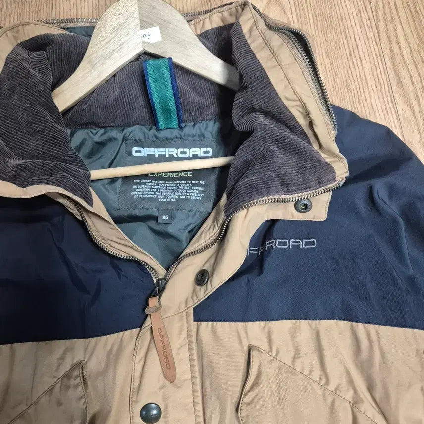 [BUNJANG] Offroad Men's Two-tone Field Jacket / 오프로드 남성투톤 야상 점퍼