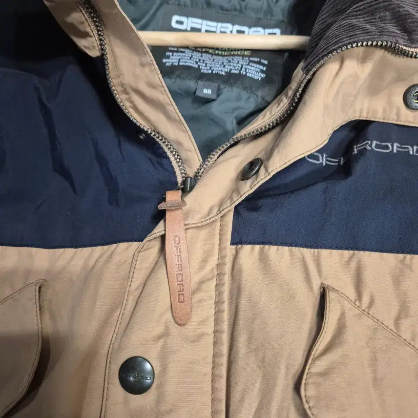 [BUNJANG] Offroad Men's Two-tone Field Jacket / 오프로드 남성투톤 야상 점퍼