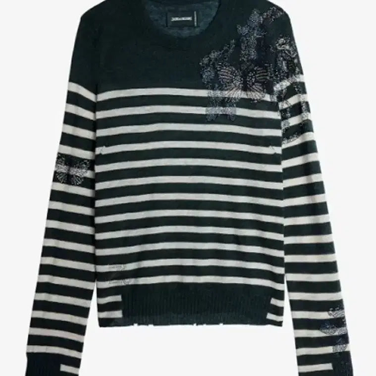 [BUNJANG] Zadig & Voltaire Cashmere Bead Knit Sweater / 쟈딕앤볼테르 캐시미어 비즈 니트 새상품