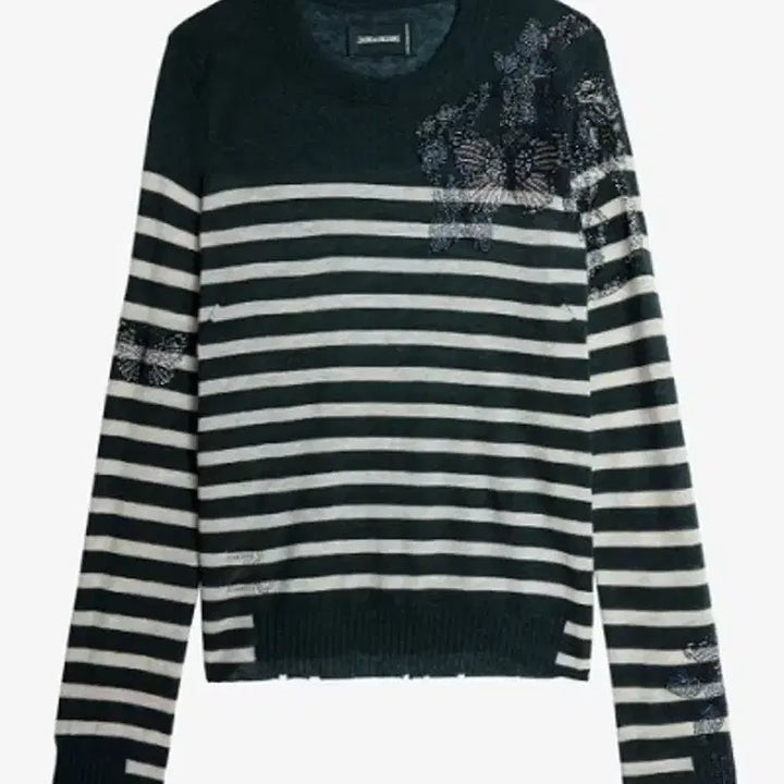 [BUNJANG] Zadig & Voltaire Cashmere Bead Knit Sweater / 쟈딕앤볼테르 캐시미어 비즈 니트 새상품